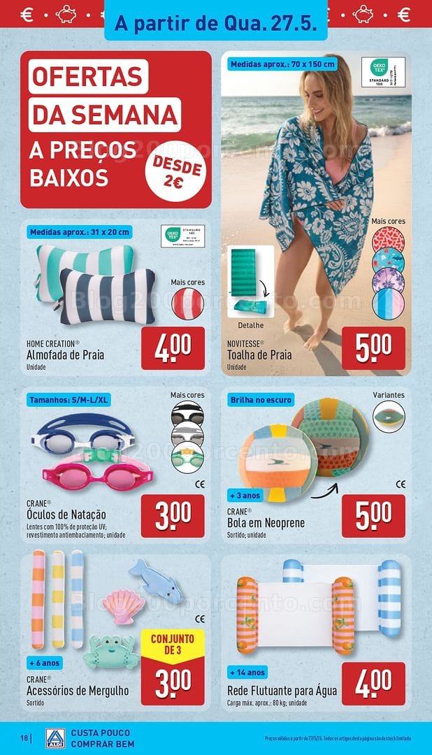 Antevisão Folheto ALDI Bazar Oportunidades - 27 a 31 maio